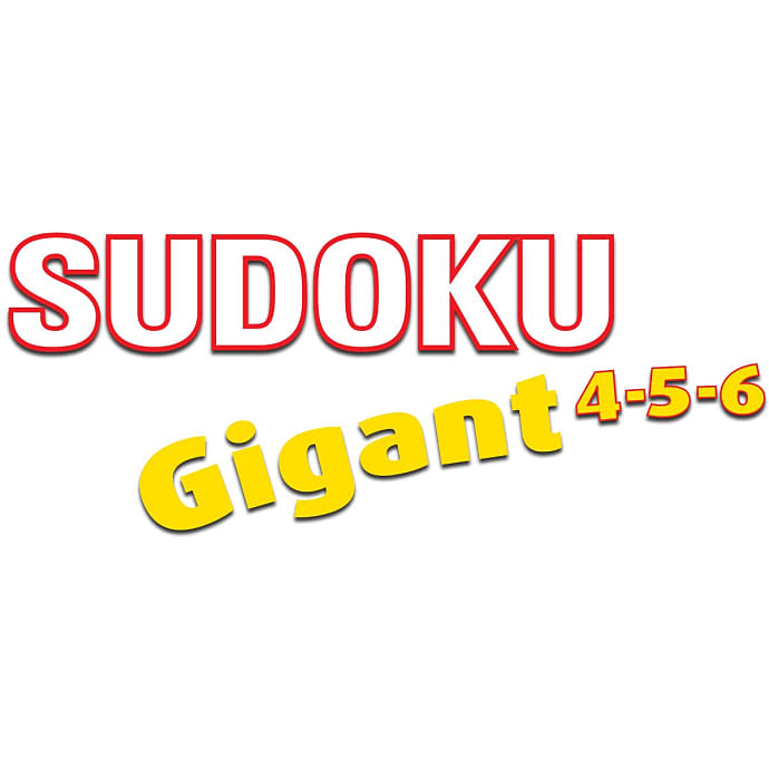 Sudoku Gigant 4-5-6