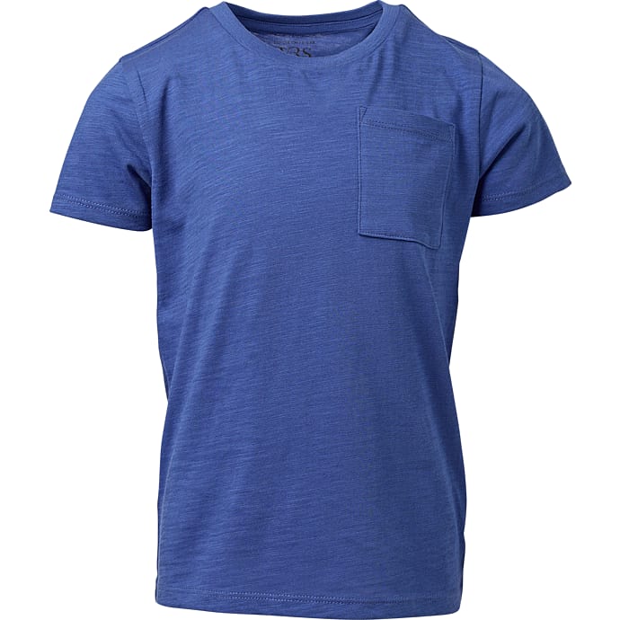 VRS børne T-shirt str. 110/116 - blå
