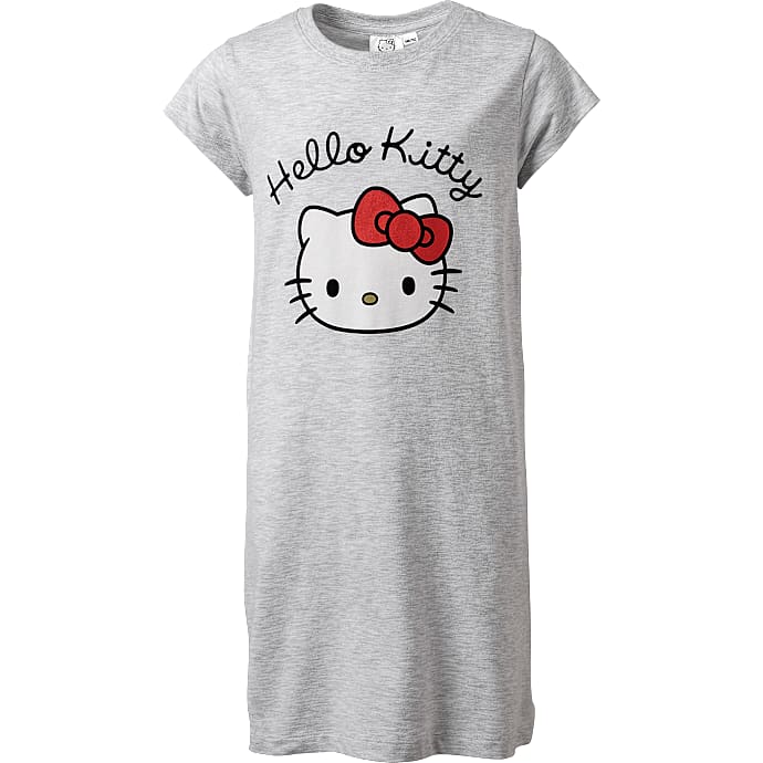 Hello Kitty natkjole str. 146/152 - grå
