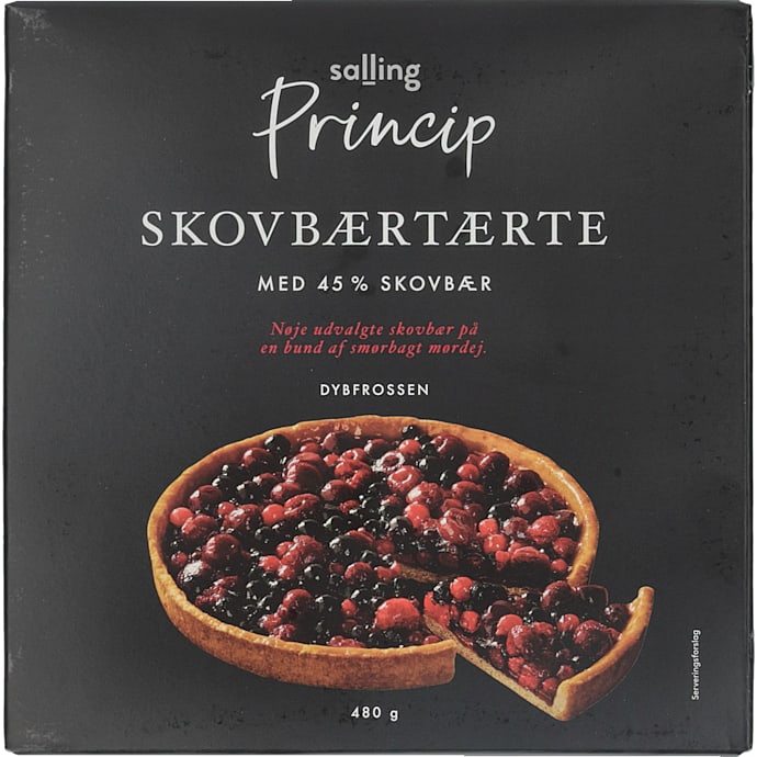 Salling Princip Skovbærtærte 480 g