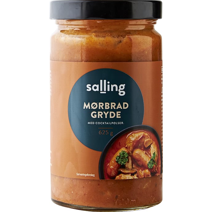 Salling Mørbradgryde m. cocktailpølser