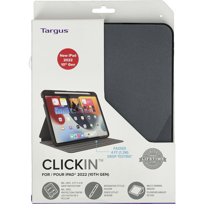 Targus iPad 10,9" (10. gen) click-in cover sort