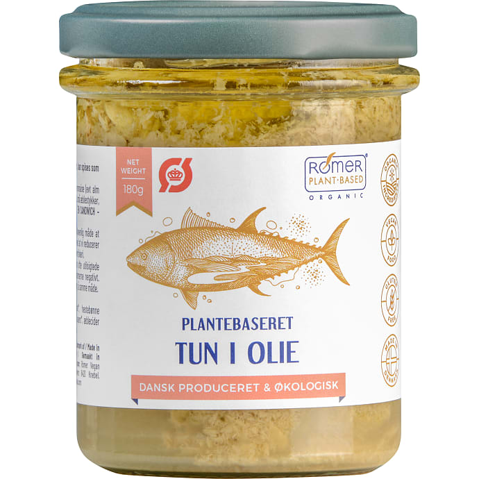 Rømer Plant Based Plantebaserede fileter i olie øko