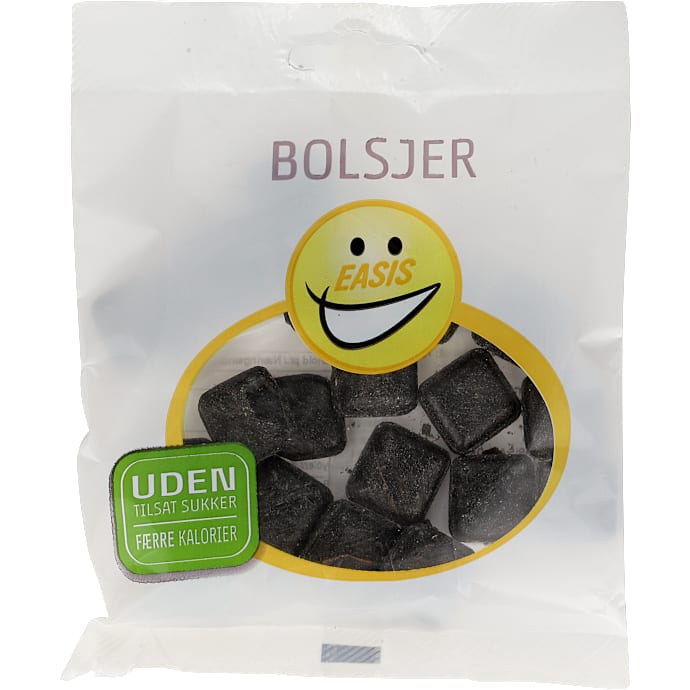 Lakridsbolcher u. tilsat sukker