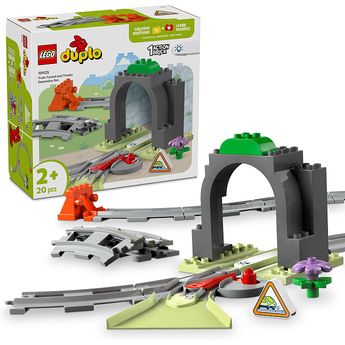 LEGO DUPLO By Togtunnel og spor – udvidelsessæt 10425