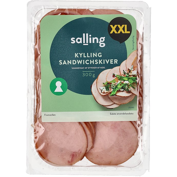Salling XXL Kyllingebryst sandwichskiver