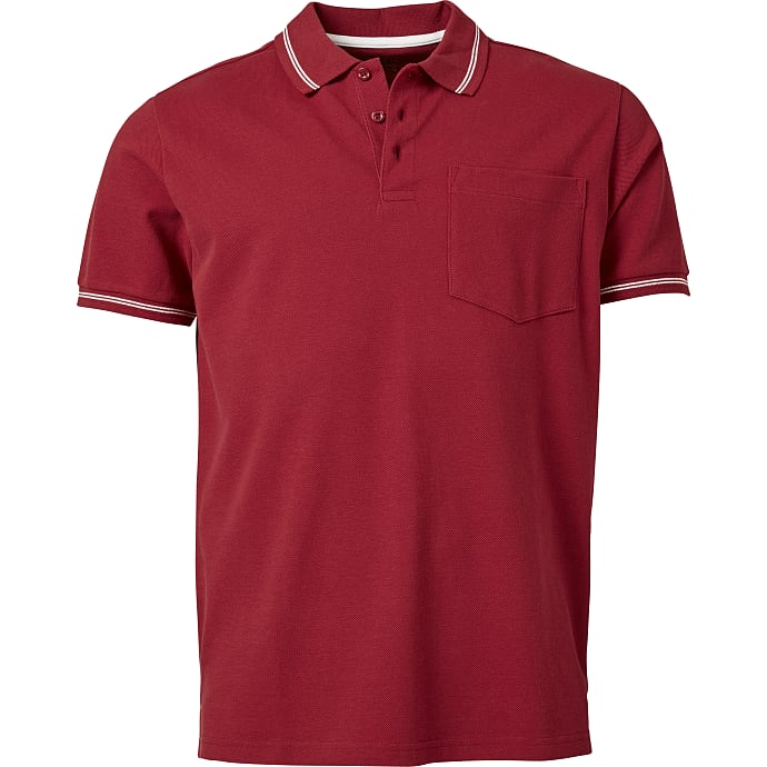 VRS herre polo str. 2XL - rød