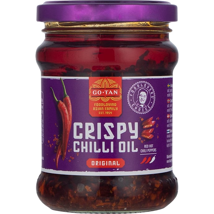 Sprød chiliolie medium – produktbillede