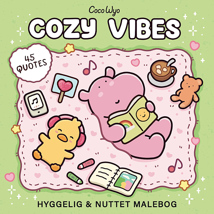 Legind Cozy Vibes malebog