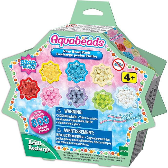 Aquabeads vandperler 800 stk - multifarvet