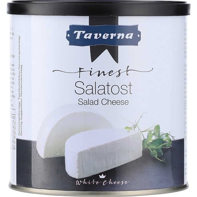 Salatost i blok naturel 21% fedt