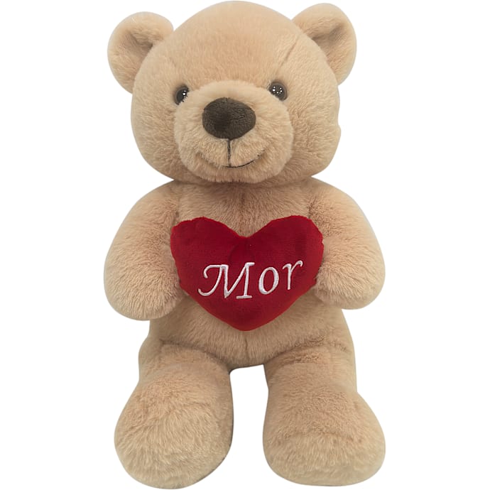 Mors Dag Bamse Med Hjerte 50 cm