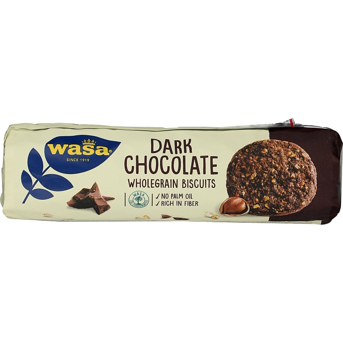 Kiks m. mørk chokolade fuldkorn