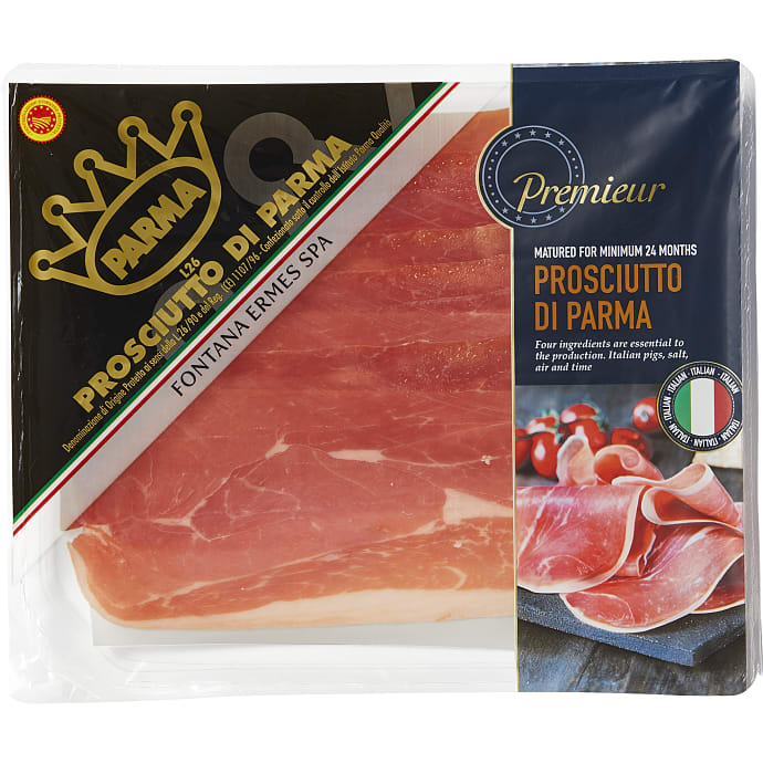 Premieur Parmaskinke Saltet og Tørret