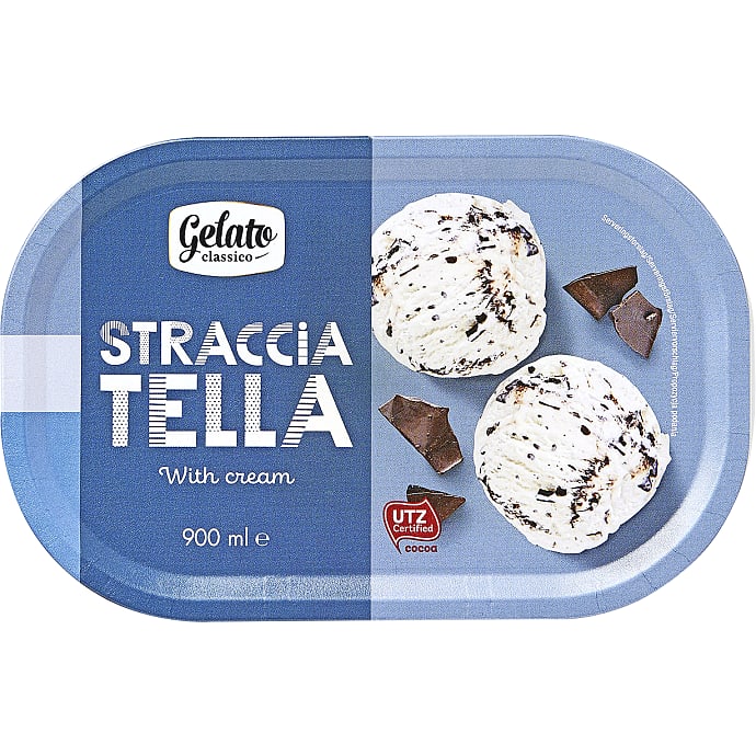 Gelato Classico Mælkeis med chokoladestykker 900 ml