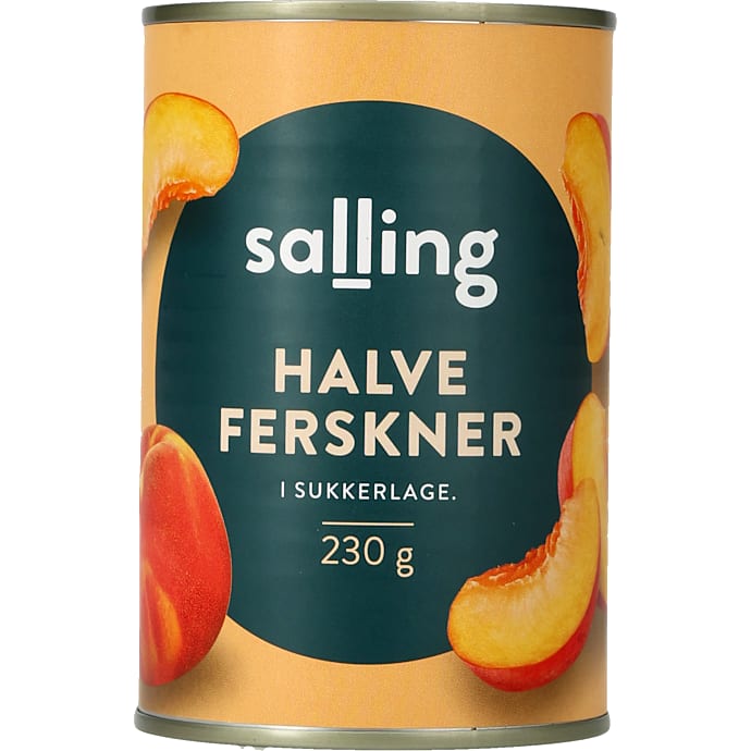 Halve ferskner