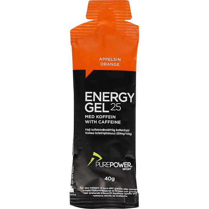 PurePower Energigel Appelsinsmag 40 g