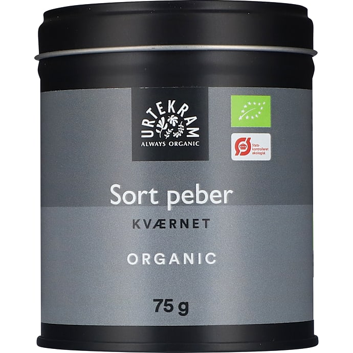 Sort peber kværnet øko
