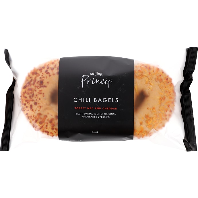 Salling Princip Bagels Chili & Cheddar