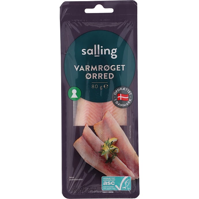 Salling Varmrøget ørred i fileter