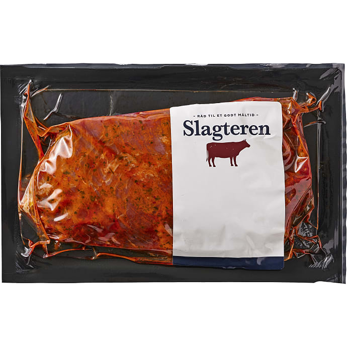 Slagteren Marineret Flanksteak m. Hvidløg