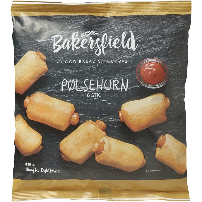 Bakersfield Pølsehorn 480 g