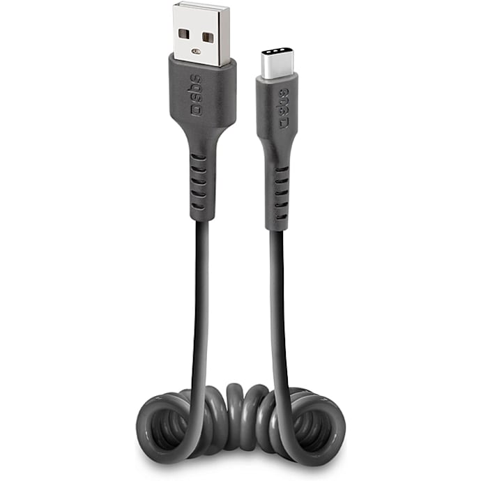SBS USB 2.0-C spiralkabel