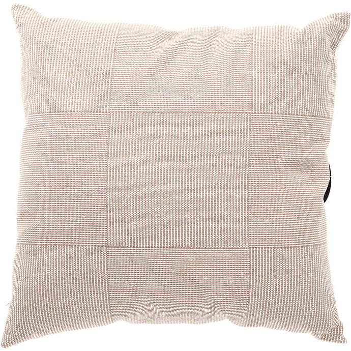 Salling pyntepude - rosa og beige