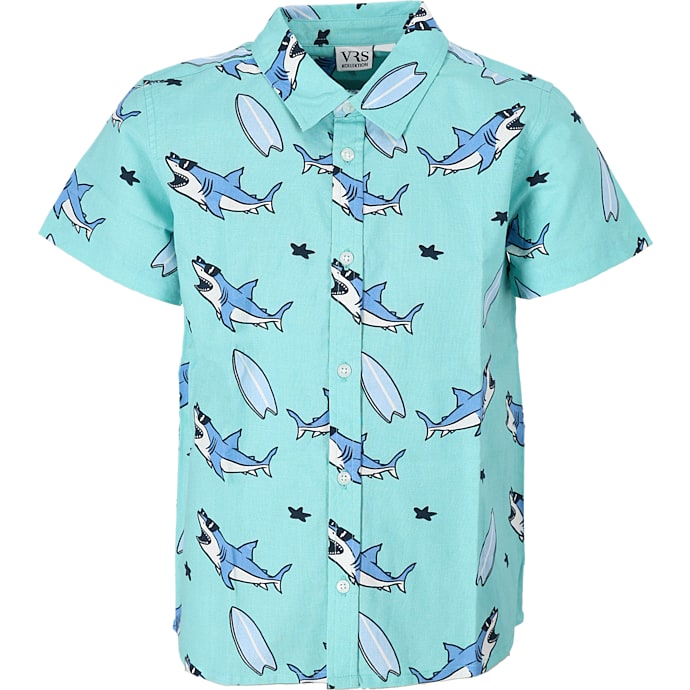 VRS Børneskjorte str. 86/92 blå