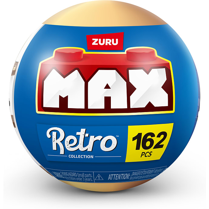 Max bricks retro kapsel – flere varianter – assorteret