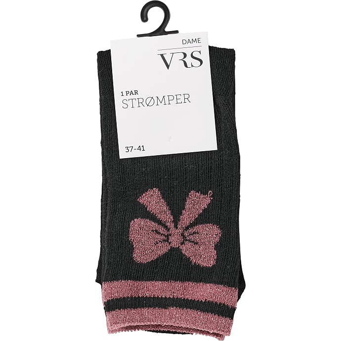 VRS Woman Glimmerstrømper One Size Rosa 1 stk