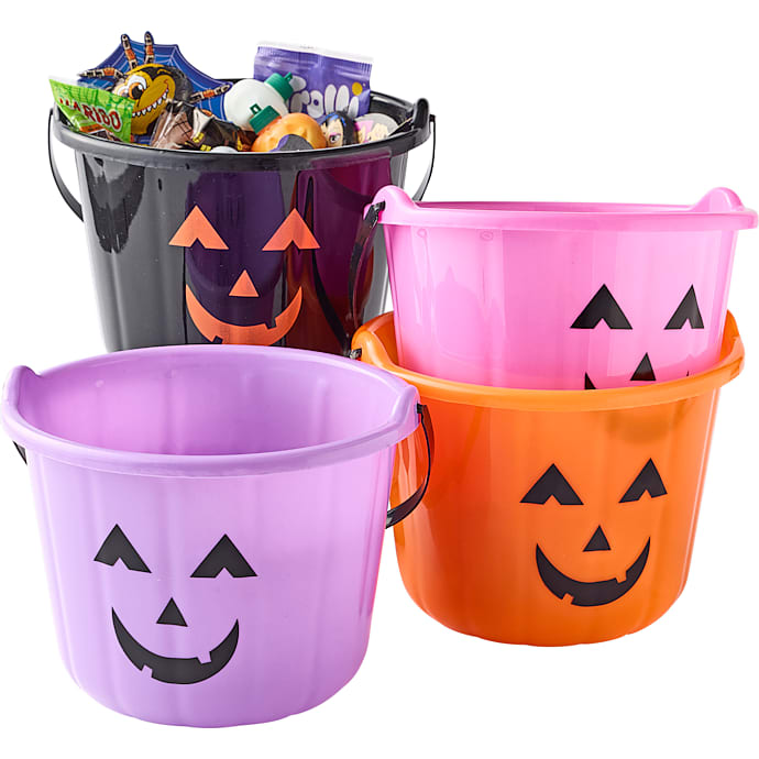 Halloween Trick or Treat-spand H: 15 cm - flere varianter - assorteret