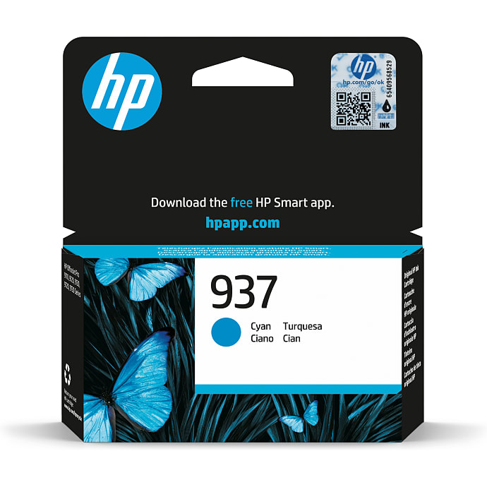 HP 937 Blækpatron Cyan