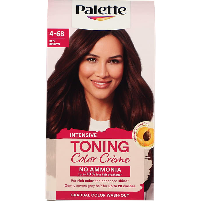 Intensive toningsfarve 4-68 Red Brown u. ammoniak