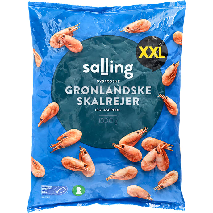 XXL Grønlandske skalrejer