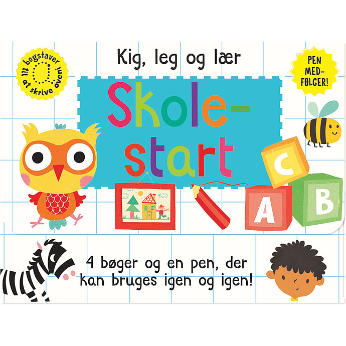 Karrusel Forlag Kig, leg og lær - Skolestart