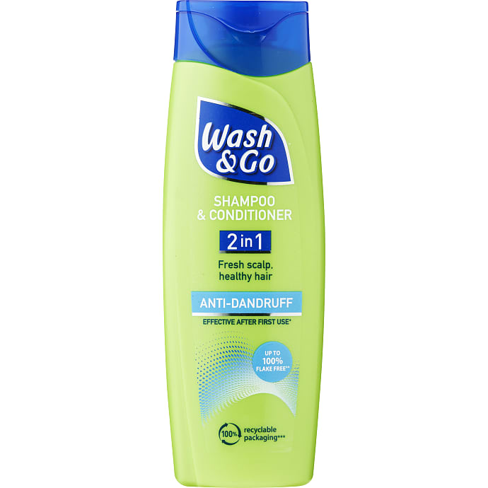 Wash&Go 2-i-1 Skælshampoo