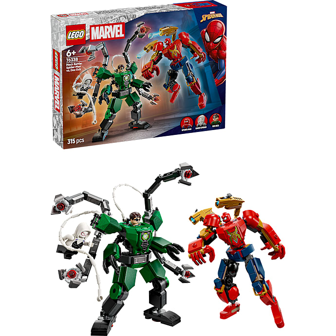LEGO Marvel 76338 Mech-kamp Spider-Man mod Doc Ock