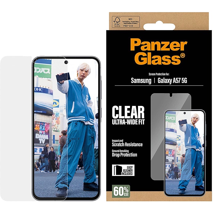 PanzerGlass skærmbeskyttelse Samsung Galaxy A57 5G