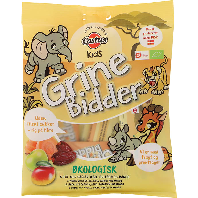 Frugtsnacks m. æble og mango øko