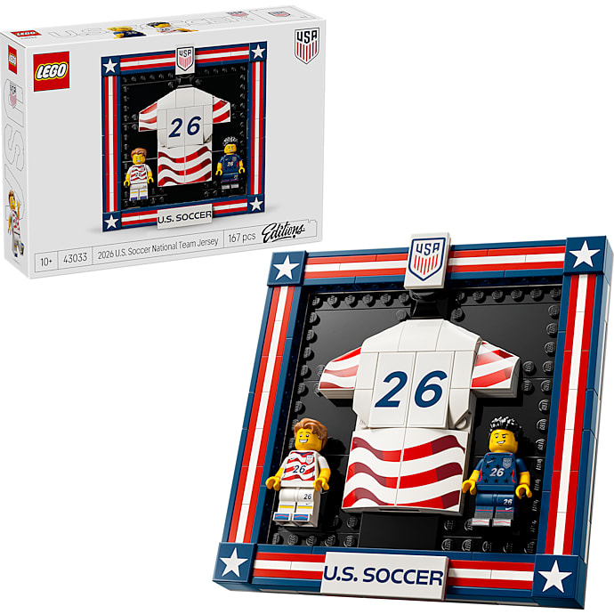 LEGO Editions USA's fodboldlandsholdstrøje 2026 43033