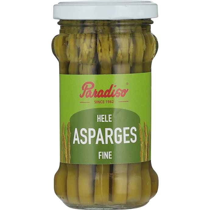 Hele grønne asparges