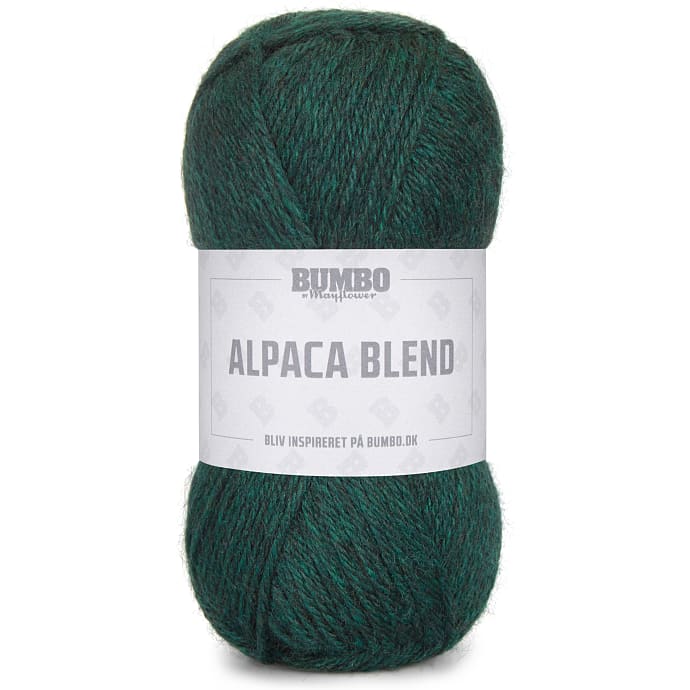 Bumbo Alpaca Blend garn - marineblå 010