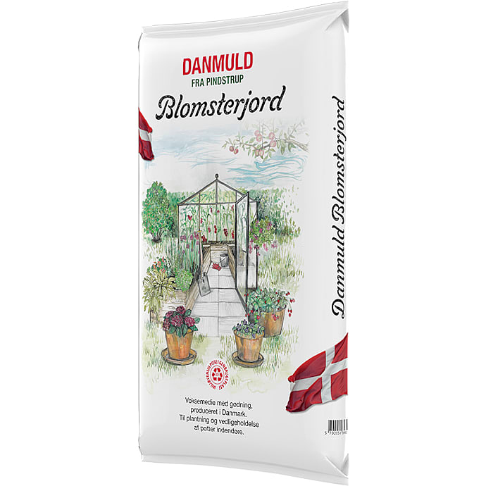 Danmuld blomsterjord