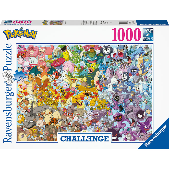 Ravensburger Pokémon puslespil 1000 brikker