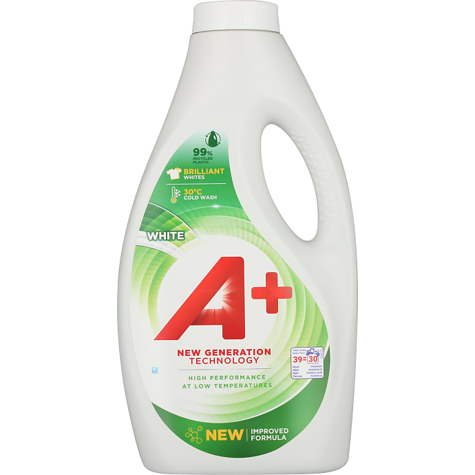 A+ Flydende Vaskemiddel Hvid Vask