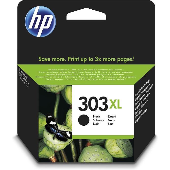 HP 303 blækpatron XL – sort