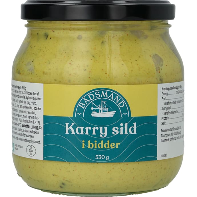 Bådsmand Karrysild i bidder