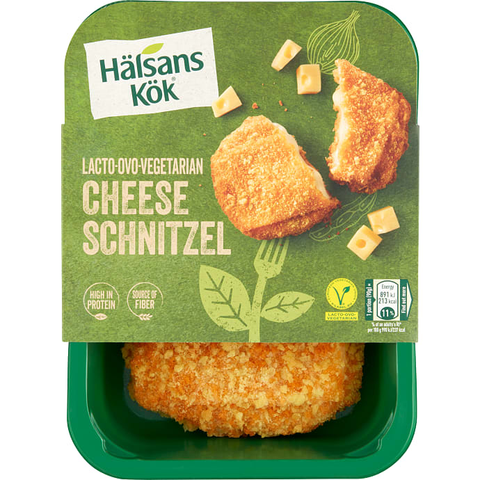 Plantebaseret schnitzel m. ost