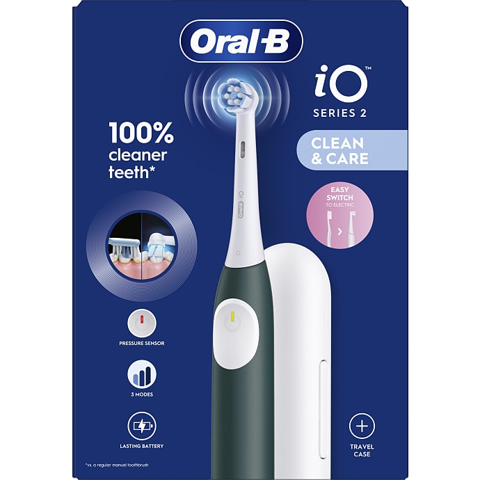 Oral-B iO2 elektrisk tandbørste Forrest Green